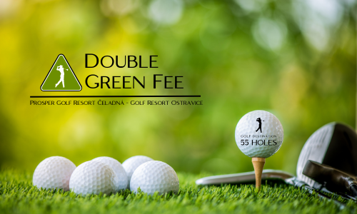 Double Green fee Prosper Golf Resort Čeladná a Golf & Ski Resort Ostravice + The New Course - The Challenge Golf  Course - kopie