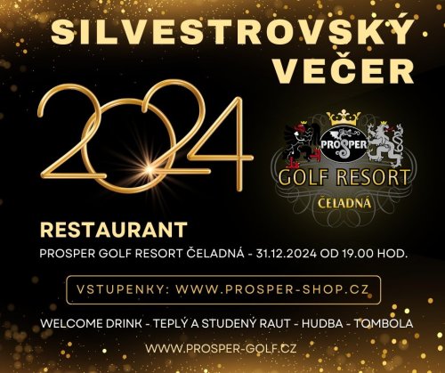 Silvestrovský večer s ubytováním pro 2 osoby - Prosper Golf Resort Čeladná