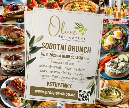 Sobotní BRUNCH v Olive Restaurantu - 14. 6. 2025