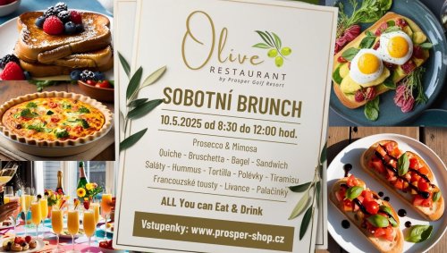Sobotní BRUNCH v Olive Restaurantu - DĚTSKÉ vstupné