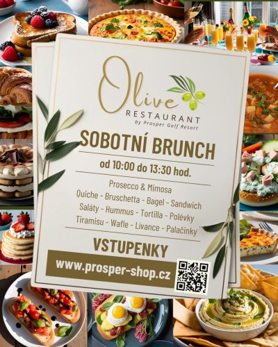 Sobotní BRUNCH v Olive Restaurantu - 23. 8. 2025