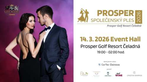 Společenský ples PROSPER 2026
